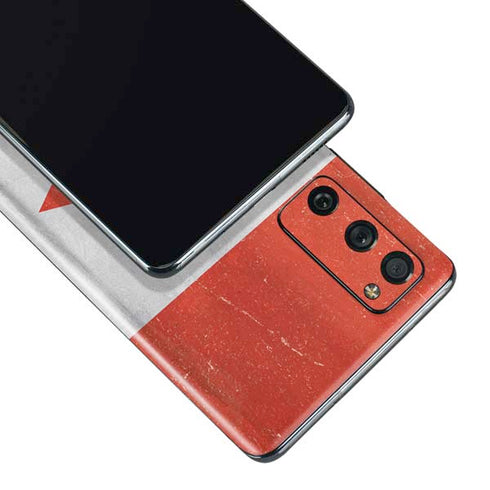 Canada Flag Distressed Galaxy S20 Fan Edition Skin